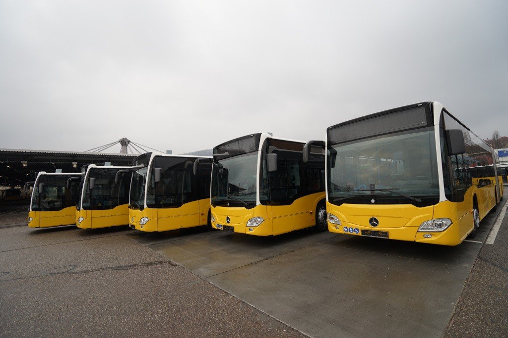 Mercedes-Benz Citaro G hybrid: Erste Citaro Hybridbusse ausgeliefert