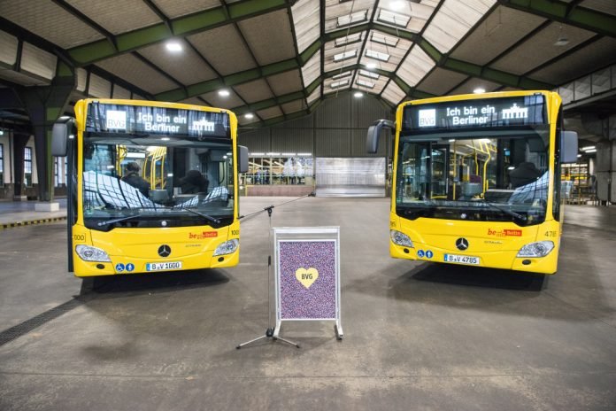 Mercedes-Benz Citaro: Auslieferung aus Großauftrag: BVG Berlin bekommt ZuwachsMercedes-Benz Citaro: Delivery from major order: BVG Berlin is growing