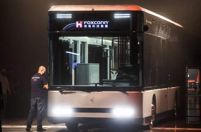 Foxconn Unveils First Electric Vehicles